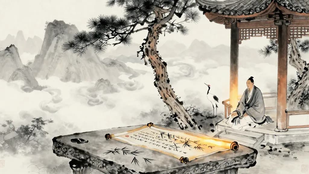 盜跖 (Robber Zhi) — Chinese ink painting