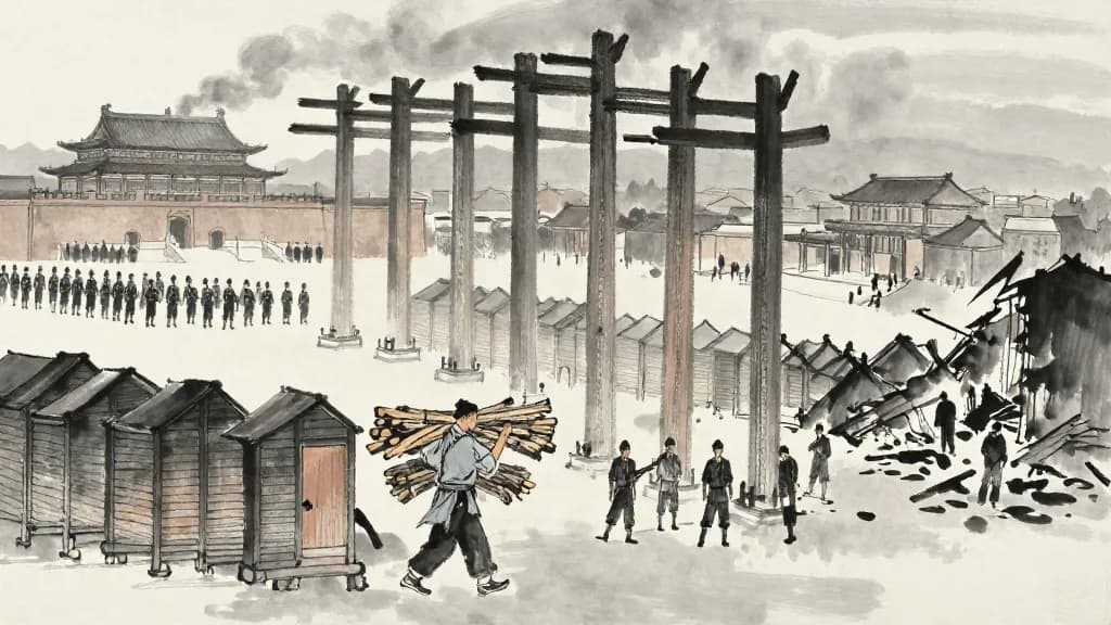 有度 (Having Standards) — Chinese ink painting