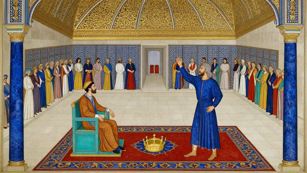 The Reign of Khosrow Parviz (Part 2) — Persian miniature painting