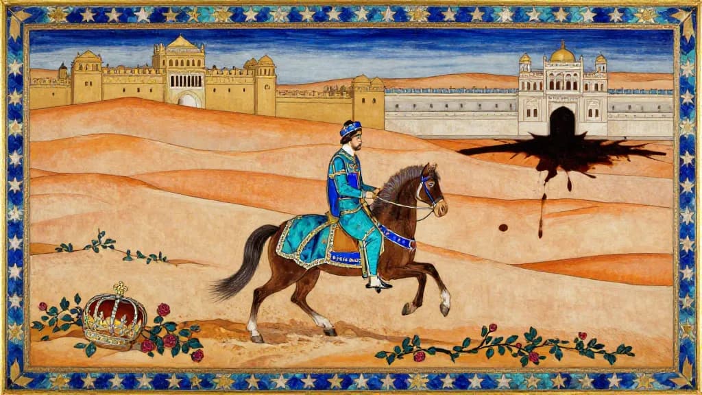 The Reign of Khosrow Parviz (Part 3) — Persian miniature painting