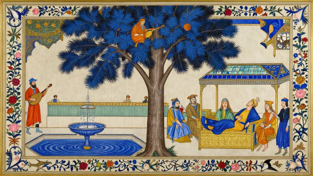 The Reign of Khosrow Parviz (Part 12) — Persian miniature painting