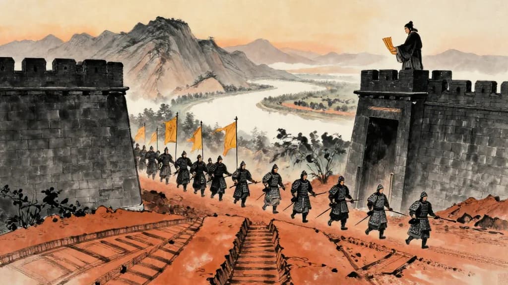 Qin (秦) — Chinese ink painting