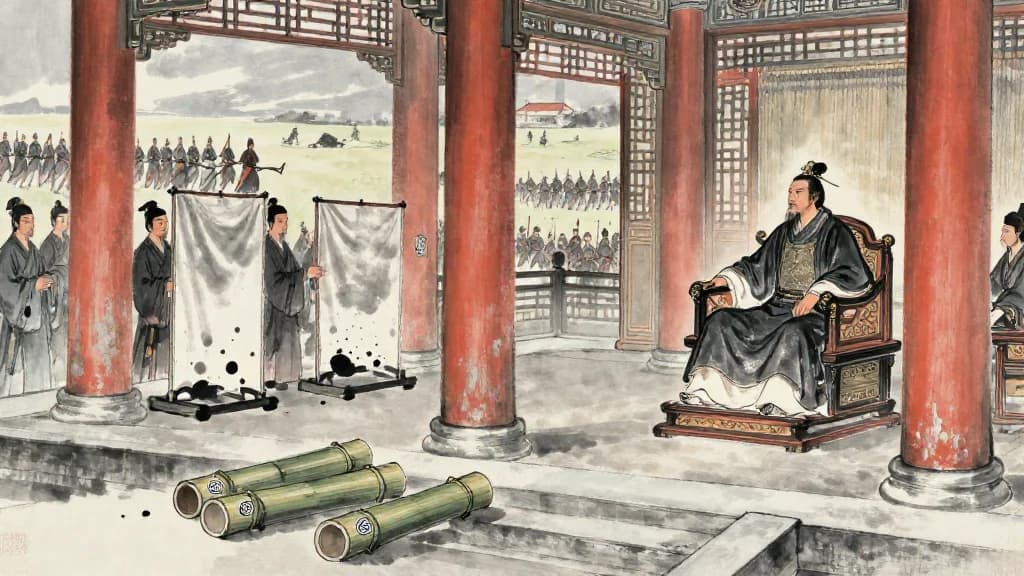 西周策 (Stratagems of West Zhou) — Chinese ink painting