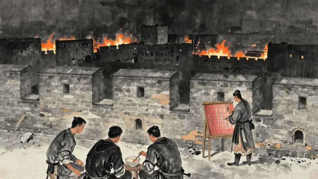 韓策二 (Stratagems of Han II) — Chinese ink painting